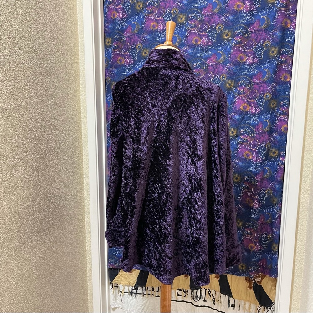 🌈 Amazing mystic Vintage velvet cardigan - Picture 7 of 11